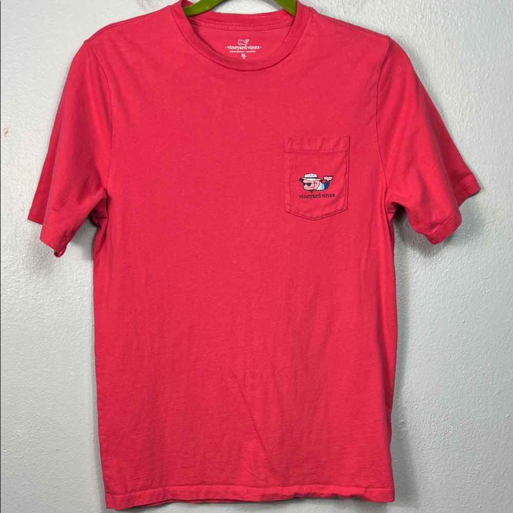 Vineyard Vines Melon Pink Short Sleeve Graphic T-Shirt XL 18